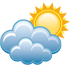 Rano mgła, później pochmurnie. Temperatura 5/11 °C.